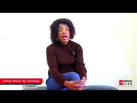Jalma Maria de Almeida, cliente Nipon Live