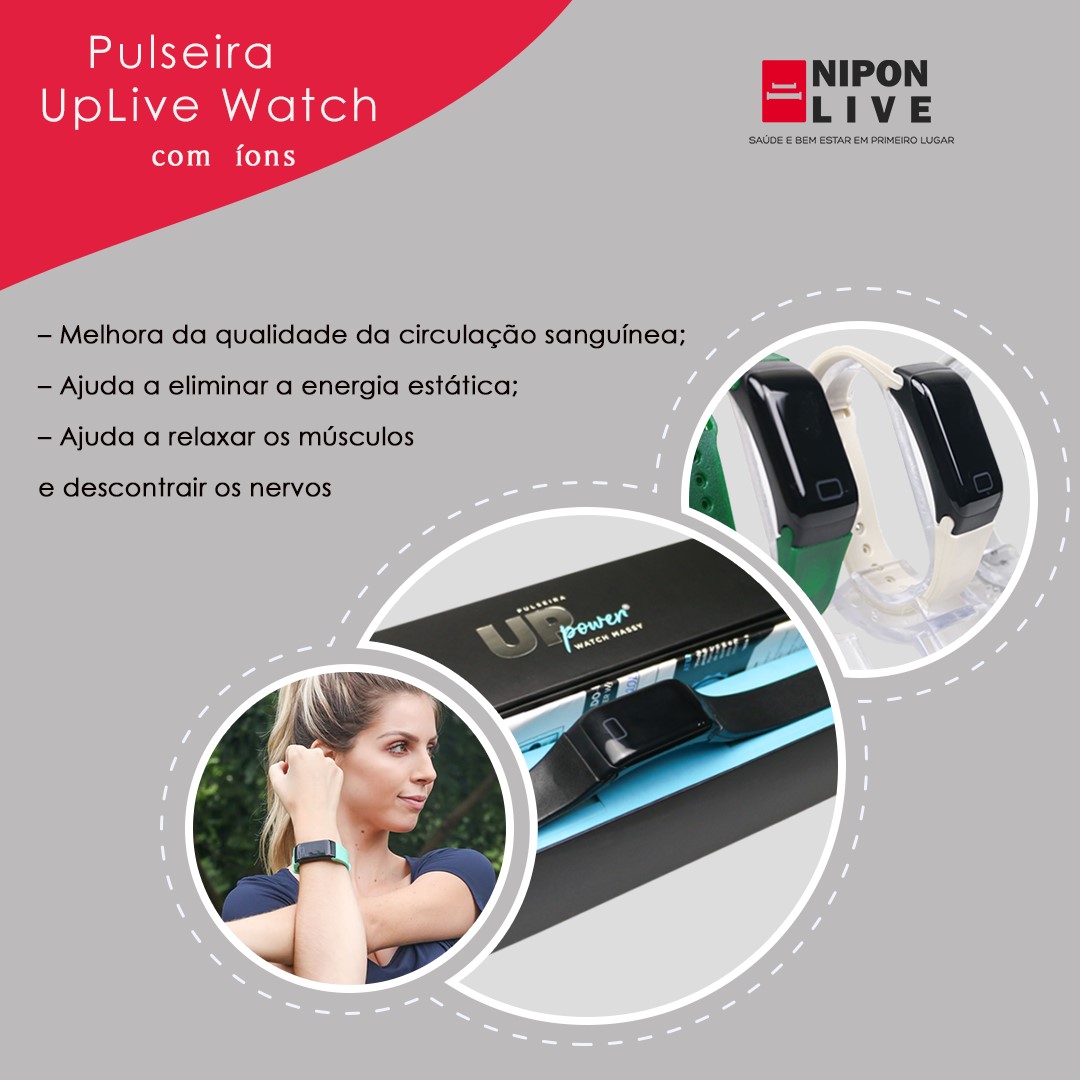 Pulseira magnetica watch nipon live